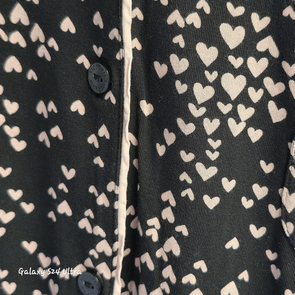 Victoria's Secret Black and Pink With Pants Pj Set. Size Large Regular - Picture 5 of 12